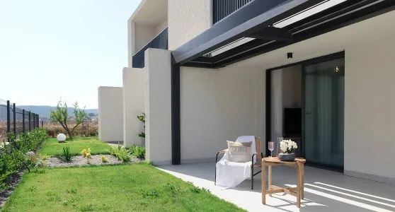 1A 1+1 BAHÇELİ VE BALKONLU DAİRE